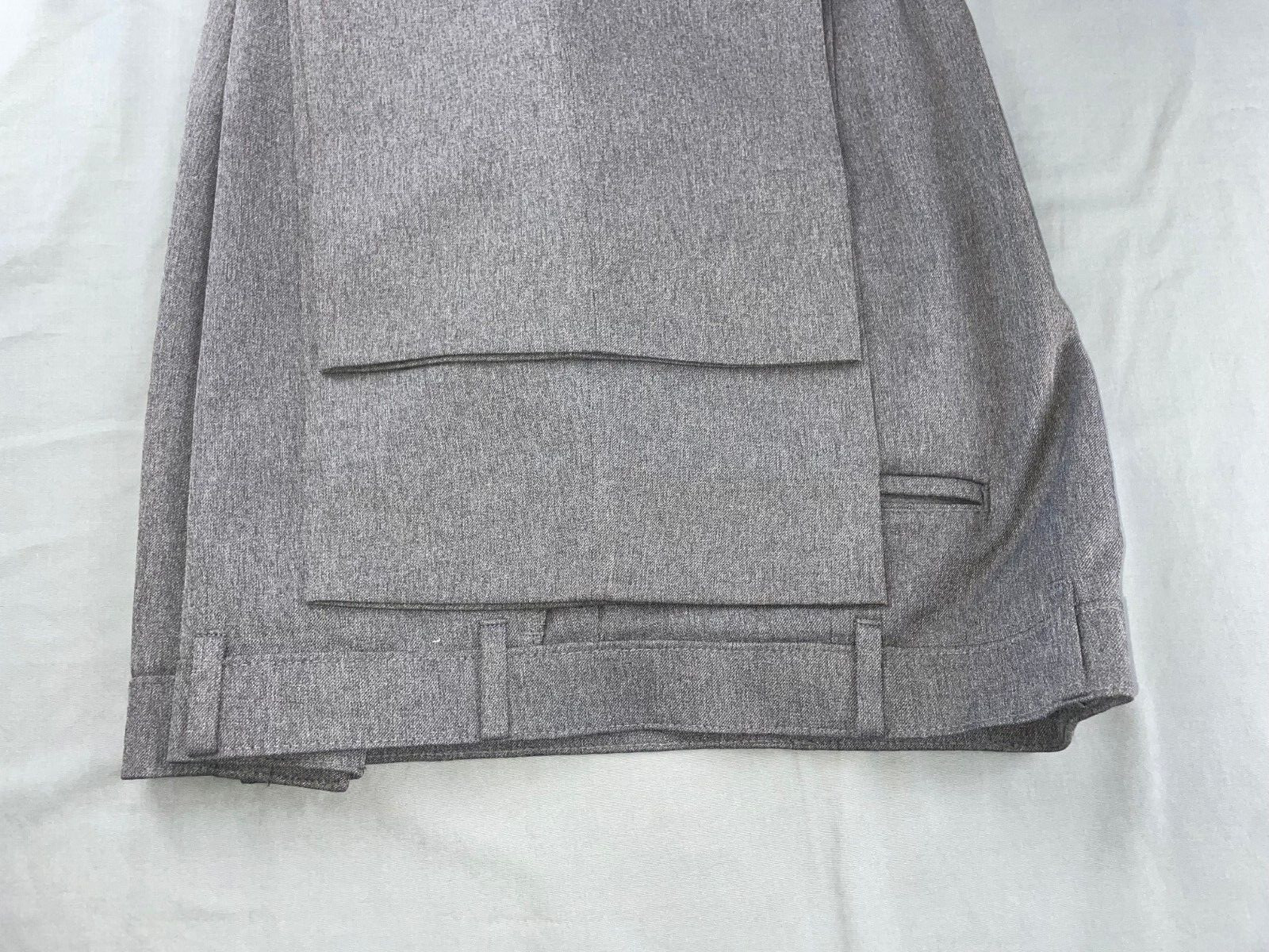 Levi's Flat Front Polyester Easy Care Action Slac… - image 3