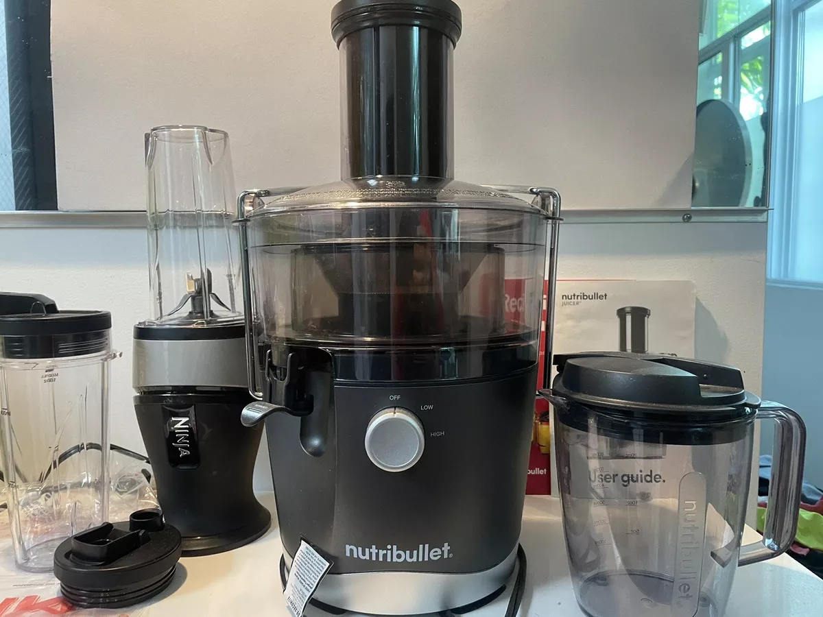 NUTRIBULLET JUICER & NINJA FIT BLENDER: New, No Boxes