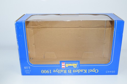 B27 1:18 REVELL 08445 8445 OPEL KADETT B RALLYE 1900 MET. GREY NMIB - Picture 15 of 17