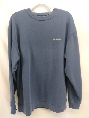 Columbia Men’s Sweatshirt Blue 2XL Sportswear Crew Neck Long Sleeve  Pullover