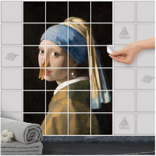 Naklejki na płytki FoLIESEN - samoprzylepny obraz na płytki - zapach historii