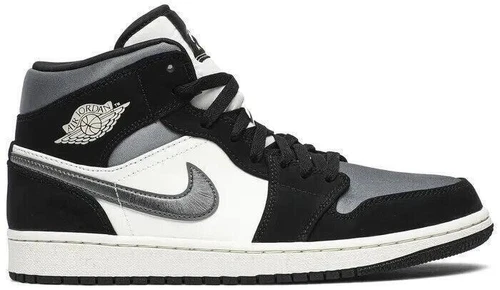 Jordan 1 SE Mid Satin Smoke Grey