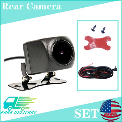 4Pin Universal Car Rear View Camera DVR Mirror Dash Cam 2.5mm Jack Night Sight