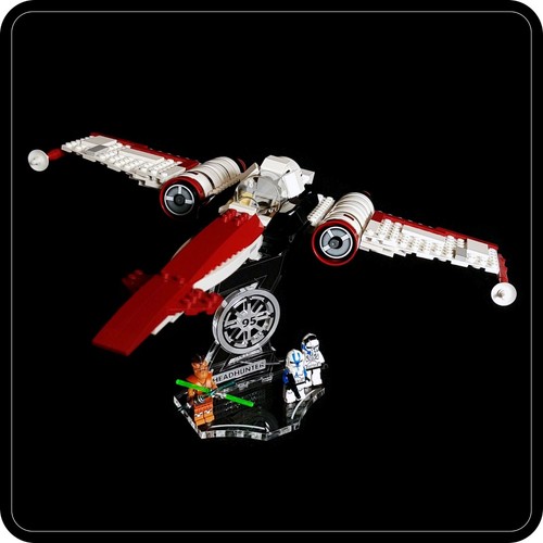 Espositore angolare + slot per minifigure per Lego 75004 - Z95 Headhunter (A1048) - Foto 2 di 10