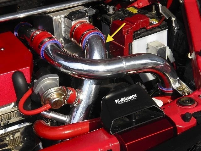 Tubo de admisión de succión de aire de inducción turbo Fit Mitsubishi Ralliart COLT Z27A 4G15 - Imagen 2 de 4