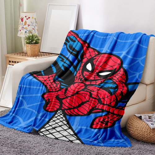Spider Man Digital Printing Series Napping Blanket Sofa Bed Sheet Blanket - Picture 9 of 21