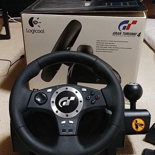 Logitech GT Force Pro Gran Turismo 4-Kraft-Feedback-Lenkrad [BX] - Bild 1 von 7