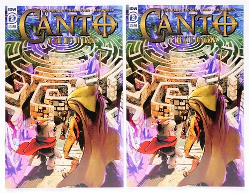 Canto & The City of Giants #2A Lot (2 copies) 2021 IDW Pub.,David M. Booher, NM