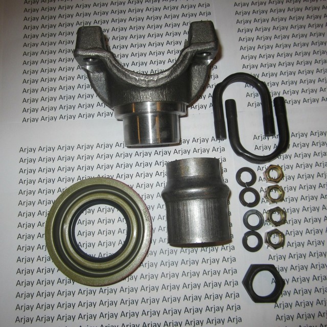 GM 12 Bolt Car 1350 Yoke w/ Seal, Crush Sleeve, Pinion Nut, U
