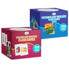 599 Vocabulary Builder Flash Cards Bundle Vol 1  2, Educational Photo Cards ...