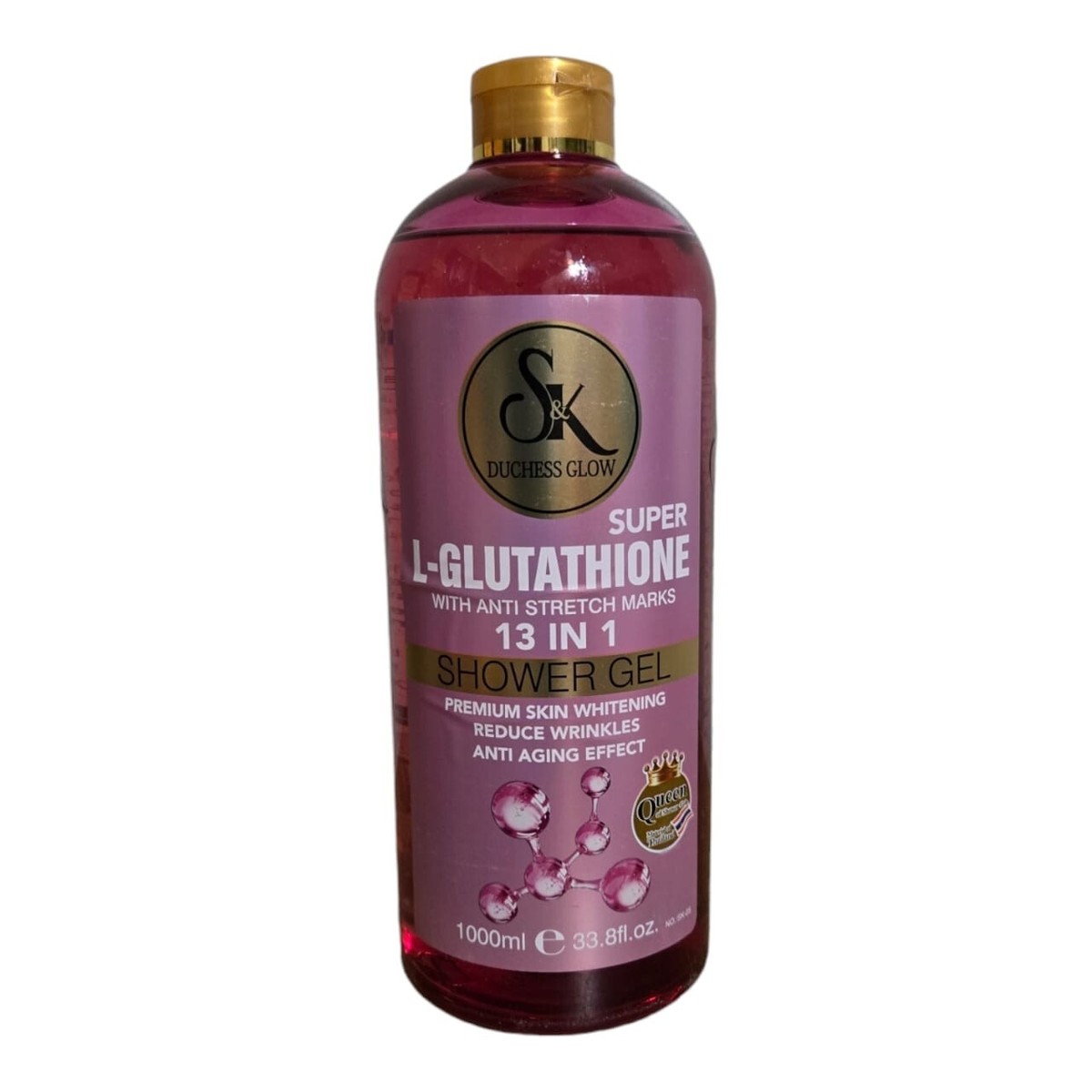 does glutathione help with stretch marks S & K DUCHESS Glow Super L-Glutathion Anti Stretch Marks 13n1 Shower Gel  1000ml