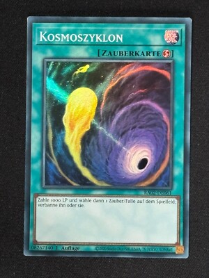 Yu-Gi-Oh! Kosmoszyklon - RA02-DE061 - Super Rare 1. Auflage DE NM