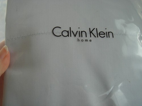 New Calvin Klein Home 100% Combed Cotton Blue Pillow Case - Picture 11 of 12