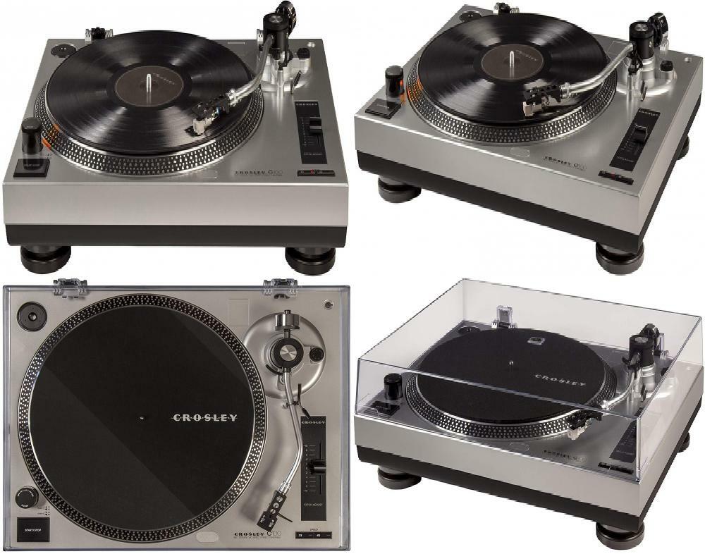 Ago Giradischi Per Crosley NP4, CR245, CR246, CR249, CR2402, CR2402 C, CR2413 A, CR6004 A, CR6002 A In Pelle Storage Box - Foto 3