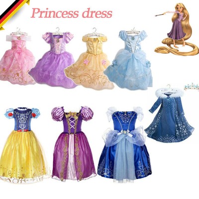Mädchen Prinzessin Fancy Costume Fairytale Dress Up Kinderkleid  Dress Aisha DE