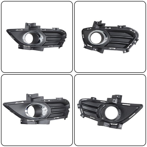 A Pair Fog Light w/Bulbs & Bezel Front Bumper Fit For Ford Fusion 2013-2016 - Picture 3 of 12