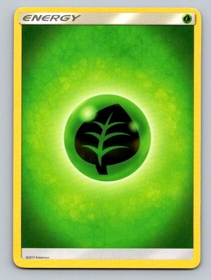 2017 Pokémon Card Grass Energy