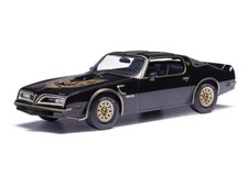 1977 Pontiac Trans Am - Black Diecast 1:43 Scale Model - IXO America IA43004