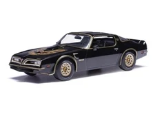 1977 Pontiac Trans Am - Black Diecast 1:43 Scale Model - IXO America IA43004