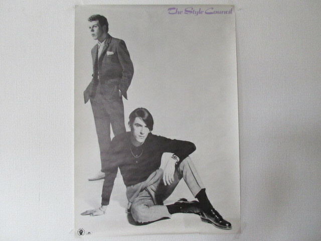 Style Council Japan Promo Poster in 80's Paul Weller Jam MOD