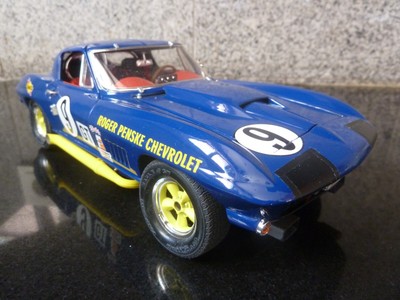 1:18 Exoto/Motorbox, Corvette Sting Ray, Penske/Sunoco, 1966 Sebring 12H