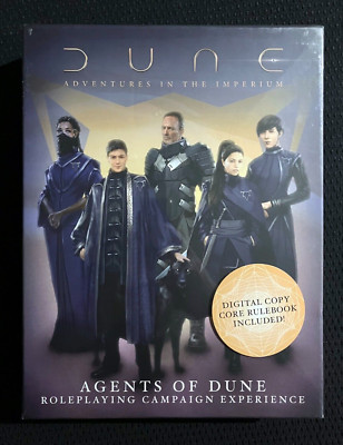 Agents of Dune: Adventures in the Imperium Roleplaying Campaign Experience NEW