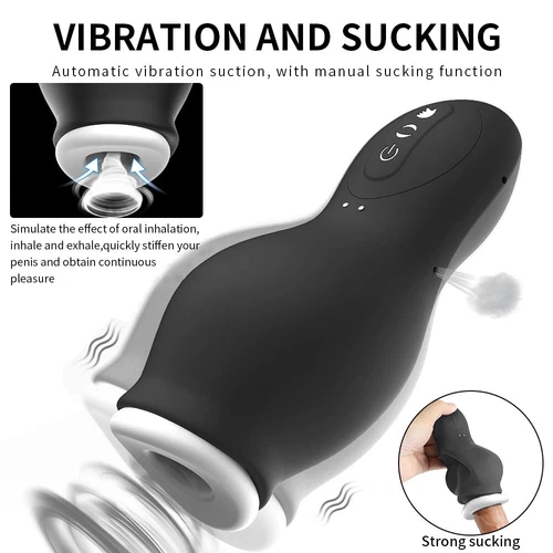 Male Masturbaters Automatic HandsFree Sucking Mastubator Cup Sex Toys for Men - Bild 10 von 15