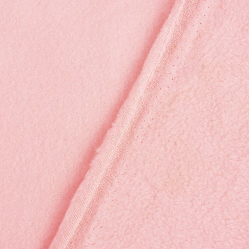 Polar Fleece Stoffe Fleecestoff soft rosa 1,48m Breite - Bild 4 von 4