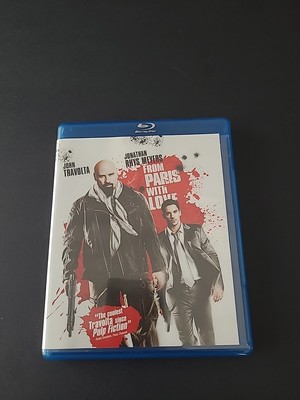 From Paris with Love (Blu-ray, 2010) NO SCRATCHES!!!