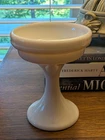 Vintage Westmoreland Glass Milk Glass Fairy Lamp Pedestal Base Only