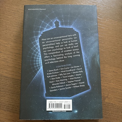 Doctor Who Psychologie: Ein Verrückter mit einer Box von Travis Langley (Taschenbuch, 2016) - Bild 2 von 3