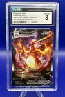 Pokemon Black Star Promo SWSH261 Charizard VMAX Ultra Premium Holo CGC 8