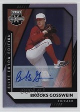 2021 Panini Elite Extra Edition Signatures Brooks Gosswein #124 Auto 1s9d