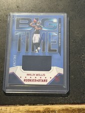 2022 Panini Rookies & Stars - Big Time Malik Willis #BT-MW /249 (MEM, RC)