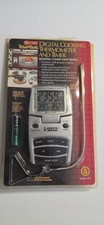 Combo Digital Probe Thermometer CDN Timer and Clock White Candy Roasting Cooking
