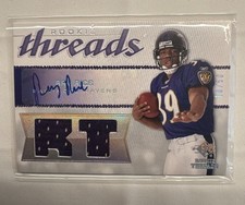 2008 SP Rookie Threads Ray Rice /50 Auto Patch Rookie RPA