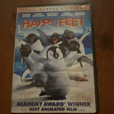 Warner Bros Happy Feet DVD Animation Full Screen Region 1 NTSC Special Features