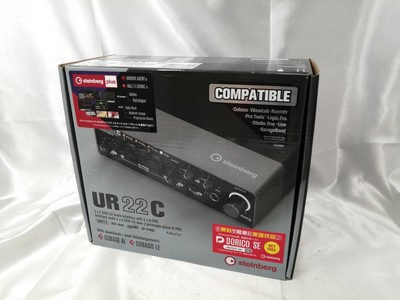 Steinberg UR22C USB Audio Interface 2x2 Aufnahme MIDI I/O Für Studio Musik JPAN