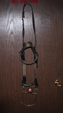 MONTANA STATE PRISON MADE HITCHED HORSE HAIR BRIDLE/HEADSTALL NEW