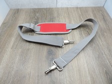 1.5" Grey Red Adjustable Bag Strap 50" Max Length