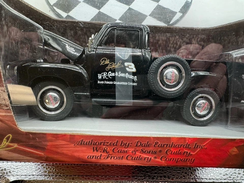 Talheres JADA FROST DALE GAINHARDT 1953 CHEVY TRUCK #3 COM ESTOJO XX FACA-NOVO NA CAIXA - Imagem 3 de 4