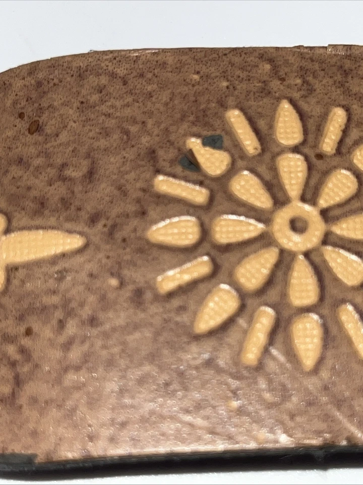 Cordón de pelo boho de cuero vintage con palo hippie chick Foto 2 de 4