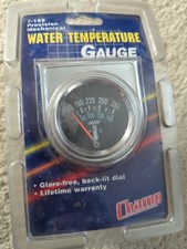 Champ 7-155 Water Temp Gauge Chrome Precision...