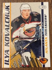 2003-04 ILYA KOVALCHUK PACIFIC HEADS UP HOBBY LTD NUMBERED #4 THRASHERS #/299