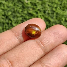 6 carat of AAA Quality Genuine Natural  Mexican  Fire Agate Cabochon.  FA-14