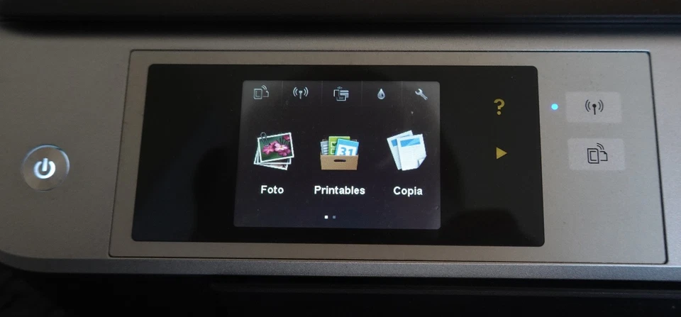 HP Envy 5530 WLAN STAMPANTE-SCANNER-COPIATRICE A COLORI ePrint USB - IMBALLATA - Immagine 4 di 4