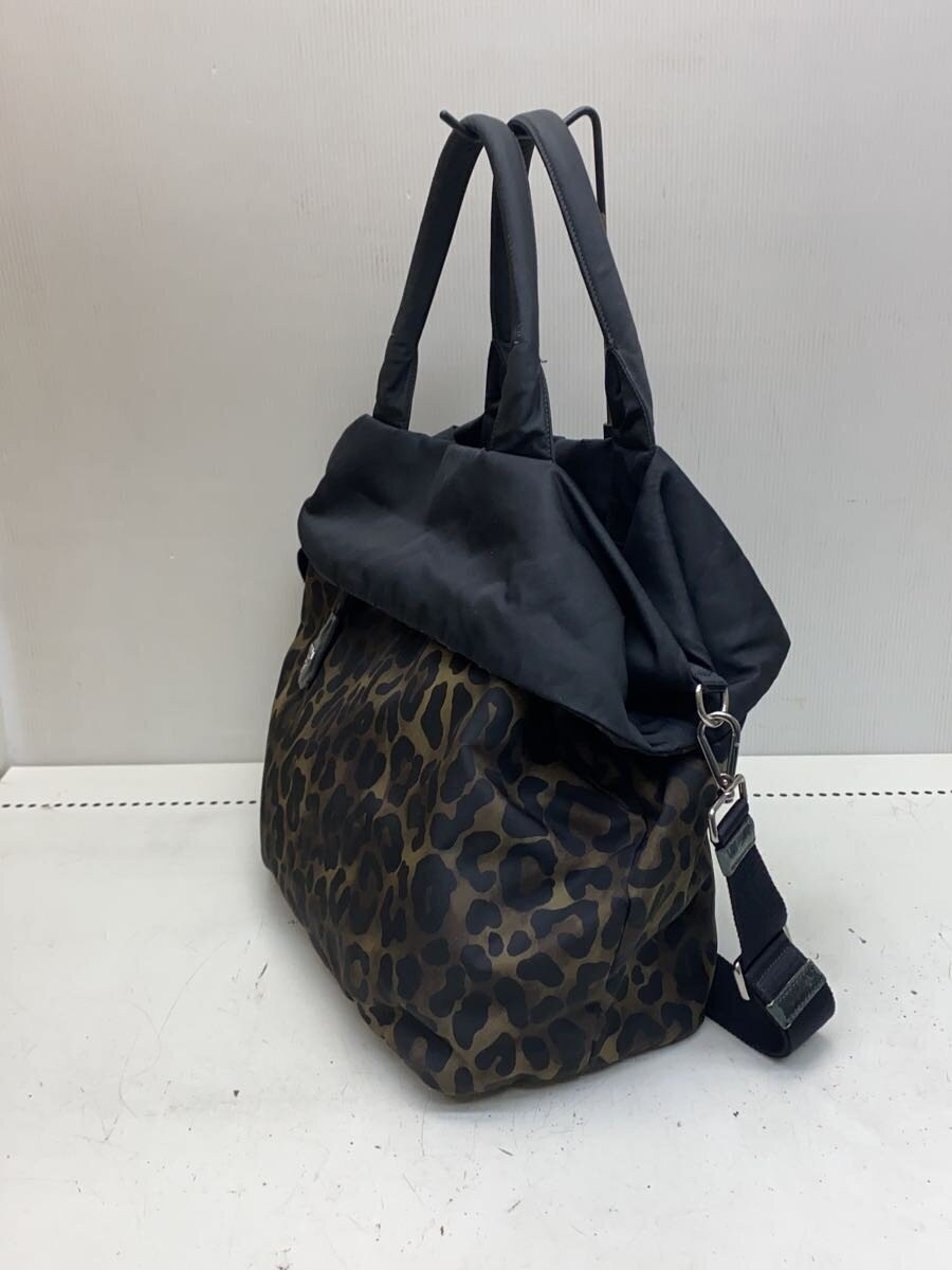 PRADA Tote Bag Nylon Leopard thumbnail 2
