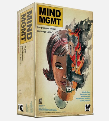 Corax Games MIND MGMT Brettspiel Deutsch Neuwertig