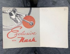 1950 Nash Hydramatic Transmission Brochure Folder Original
