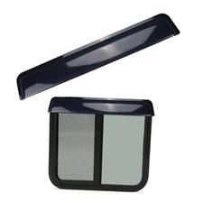 RV Window Visor Deflector, Rain Guard Extra Durable Sun 18-24inch Wide Window